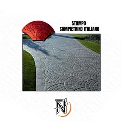STAMPO SAMPIETRINO ITALIANO  118X67 CM