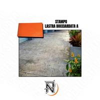 STAMPO LASTRA BOCCIARDATA A 91X58,5 CM