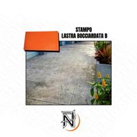 STAMPO LASTRA BOCCIARDATA B 84,5X37 CM