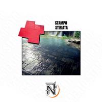 STAMPO STIRIATA  90X90 CM