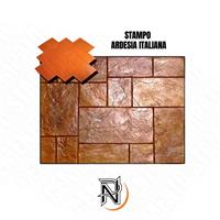 STAMPO ARDESIA ITALIANA 101X101 CM
