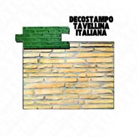 DECOSTAMPO TAVELLINA ITALIANA 70X25 CM