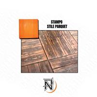 STAMPO STILE PARQUET 61X61 CM