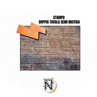 STAMPO DOPPIA TAVOLA SEMIRUSTICA 91X49 CM