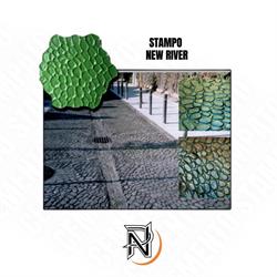 STAMPO NEW RIVER 80X80 CM