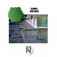 STAMPO NEW RIVER 80X80 CM