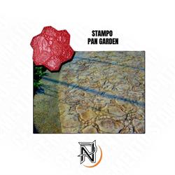 STAMPO PAN GARDEN 90X90 CM