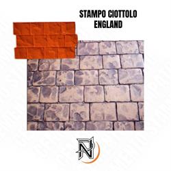 STAMPO CIOTTOLO ENGLAND 76X43 CM