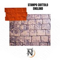 STAMPO CIOTTOLO ENGLAND 76X43 CM
