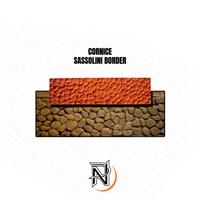 CORNICE SASSOLINI BORDER 85X22,5 CM
