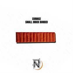 CORNICE SMALL BRICK BORDER 83X21 CM