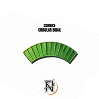 CORNICE CIRCULAR BRICK 90X23 CM