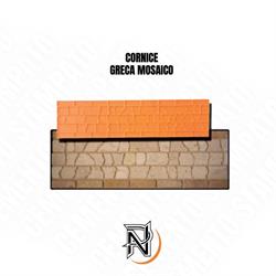CORNICE GRECA MOSAICO 91X22CM