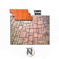 STAMPO NIGERIA 110X53CM