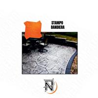 STAMPO BANDIERA 69X69CM