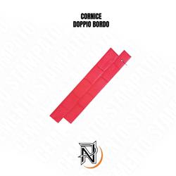 CORNICE DOPPIO BORDO 118,5X26CM