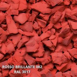 GRANULI EPDM 082 ROSSO BRILLANTE 1-4MM 25 KG