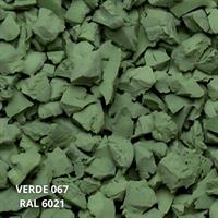 GRANULI EPDM 067 VERDE 0,5-1,5mm  25 KG