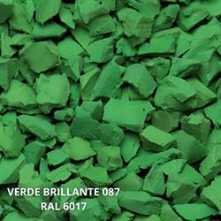 GRANULI EPDM 087 VERDE BRILLANTE 1-4MM 25 KG