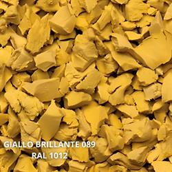 GRANULI EPDM 089 GIALLO BRILLANTE 1-4mm 25 KG