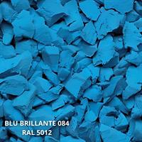 GRANULI EPDM 084 BLU BRILLANTE 1-4MM 25 KG