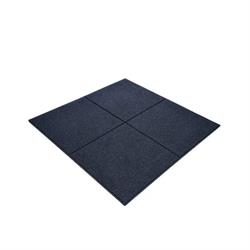 PIASTRELLE IN GOMMA PAVERPLAY VERDE FIT 500X500 30MM