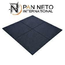 PIASTRELLE IN GOMMA PAVERPLAY VERDE FIT 500X500 50MM