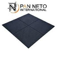 PIASTRELLE IN GOMMA PAVERPLAY VERDE FIT 500X500 50MM