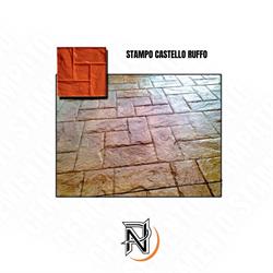 STAMPO CASTELLO RUFFO 60X60 CM