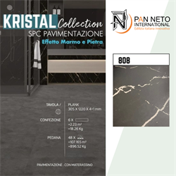 RIVESTIMENTO SPC KRISTAL 808-R 305X610X4MM (1,67MQ)