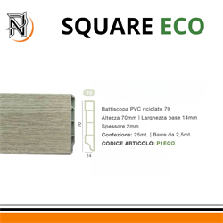 BATTISCOPA SQUARE ECO PIASTRELLE SPC CONF. 25 ML