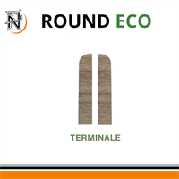 TERMINALE ROUND ECO SINISTRO KIT FORMATO DA 3PZ