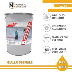 PROTECTOR COLOR GIALLO SEGNALE RAL 1003 20LT*